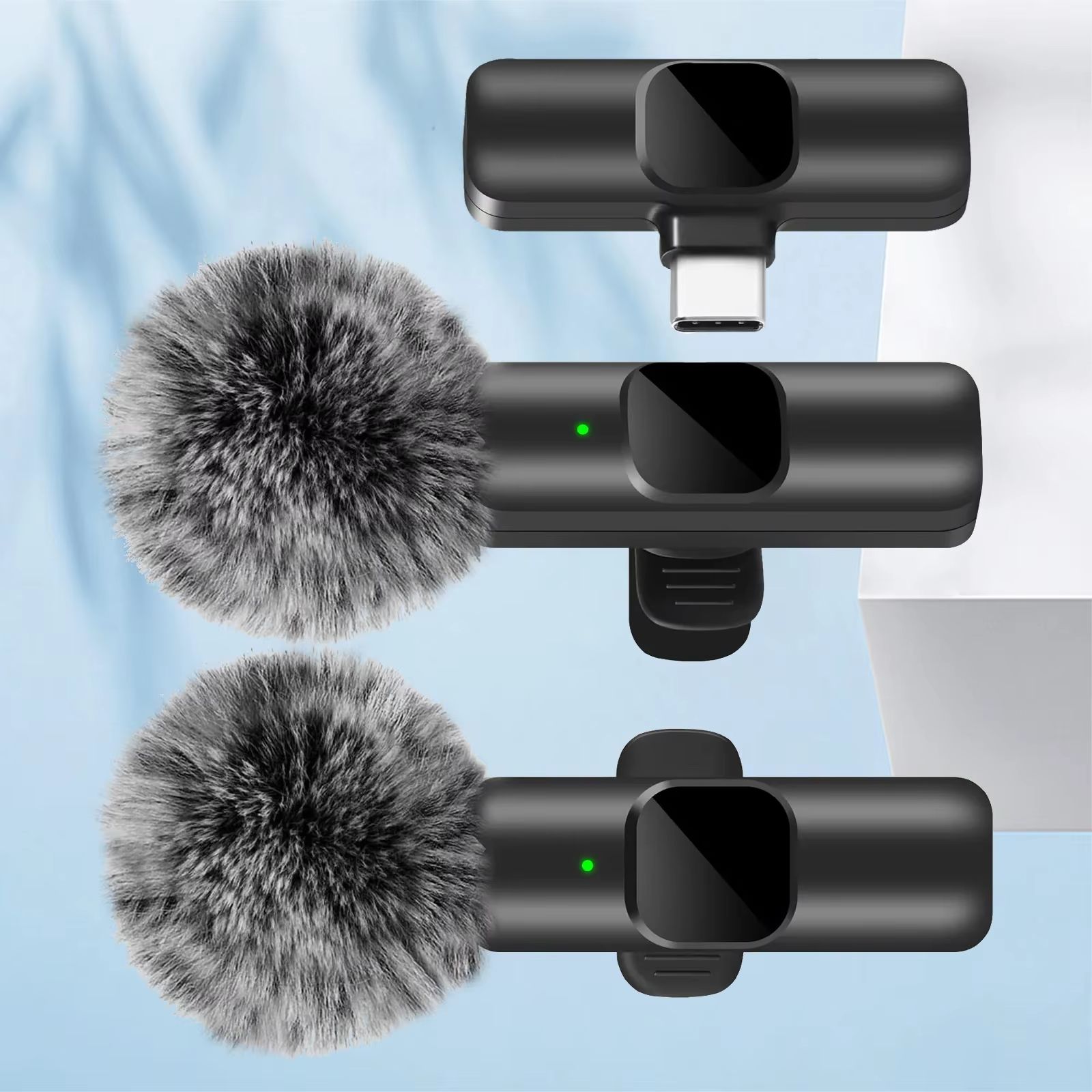Android Tablet Gaming Accessories - Basix 2.4G Wireless Lavalier Microphone Portable