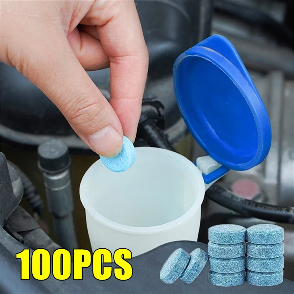Tablet Car Accessories - 2/100PCS Car Windshield Cleaner Car Effervescent