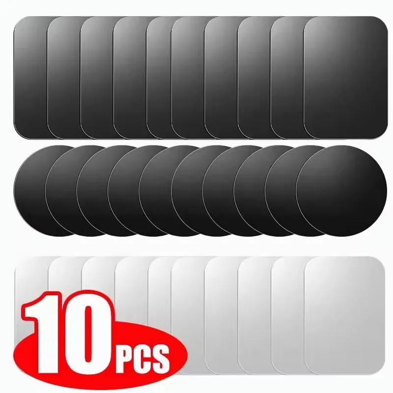 Tablet Car Accessories - 5/10pcs Magnetic Metal Plate Disk Car