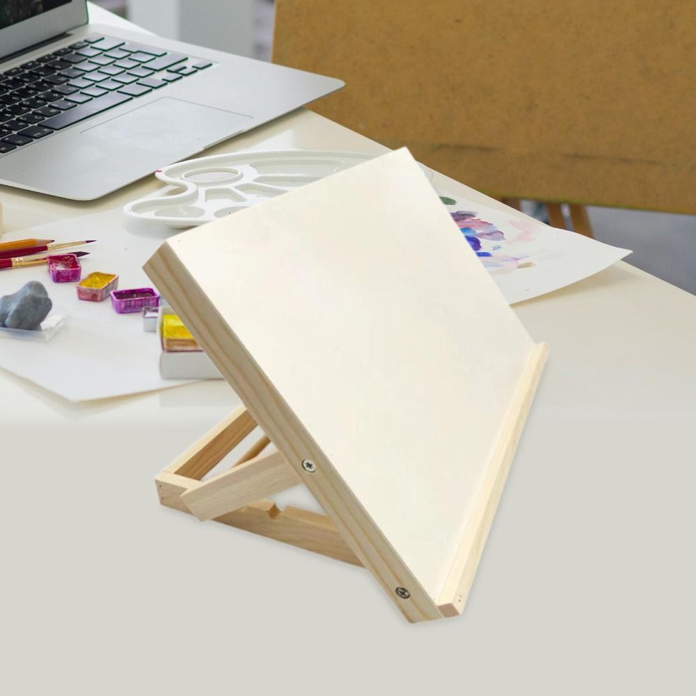 Tablet Accessories Kit - Foldable Tabletop Easel Lightweight Portable Wood
