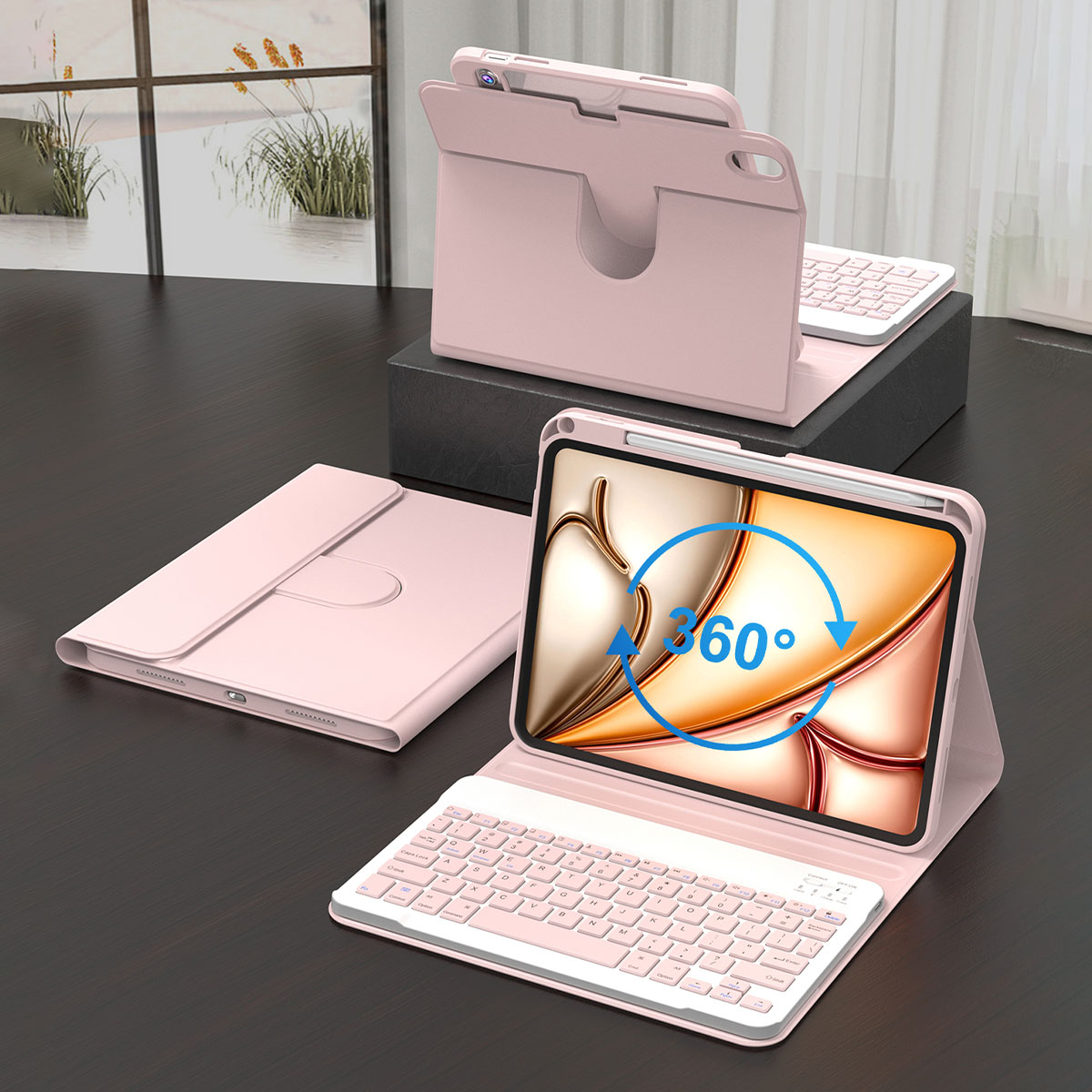 Tablet Accessories Kit - 10-inch Magnetic Tablet Keyboard for iPad