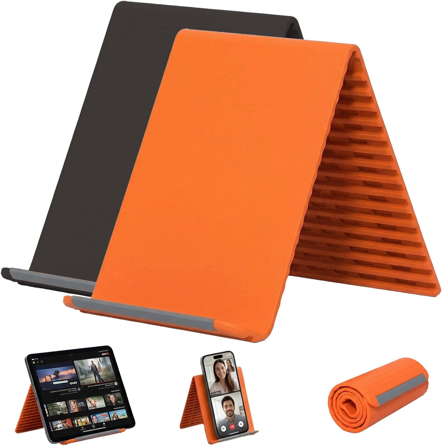Essential Tablet Accessories - Portable Silicone Mobile Phone Holder Lazy