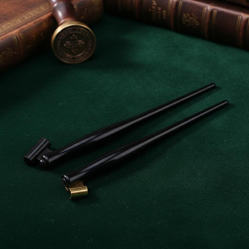Case With Pencil Holder - △ Oblique Dip Pen Holder English