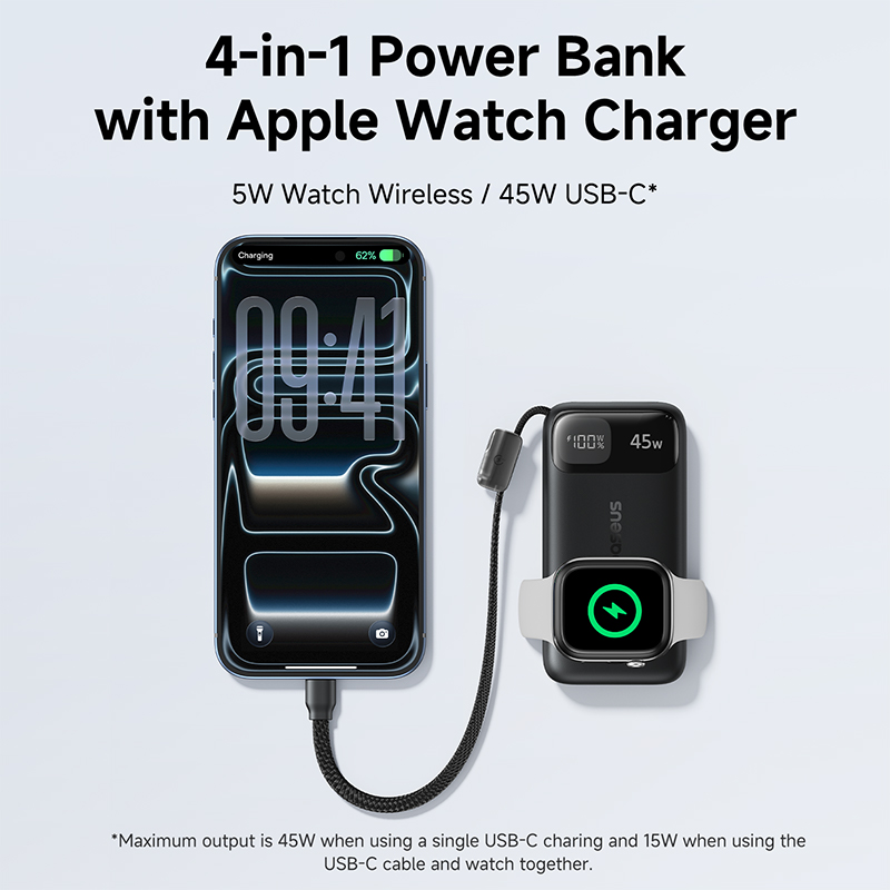 Baseus 45W 10000mAh Power Bank - đánh giá và giá Accessories For Android Tablet