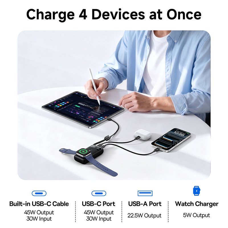 Baseus 45W 10000mAh Power Bank - đánh giá và giá Accessories For Android Tablet