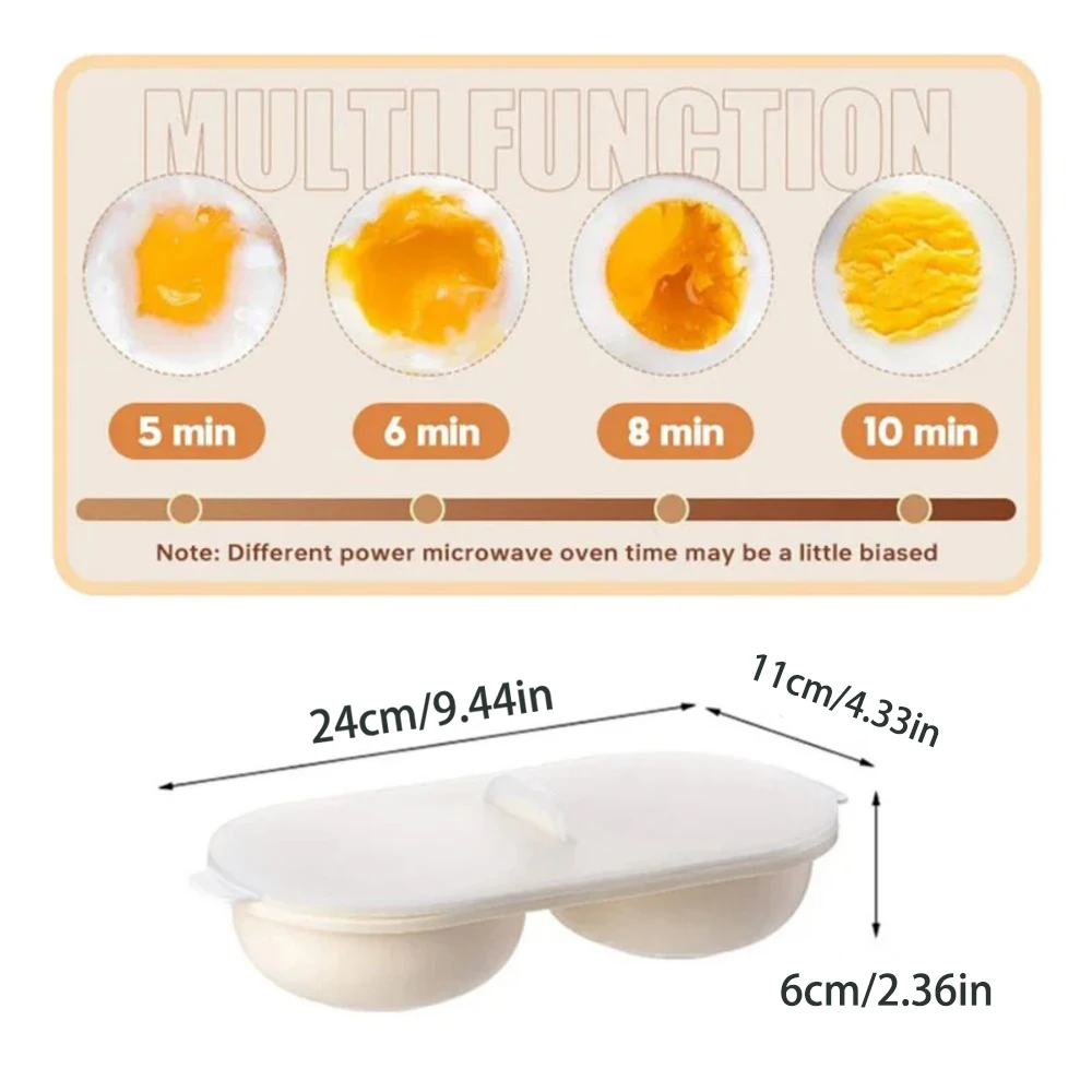 1pc Microwave Eggs Poacher,Dou - đánh giá và giá Tablet Accessories Kit