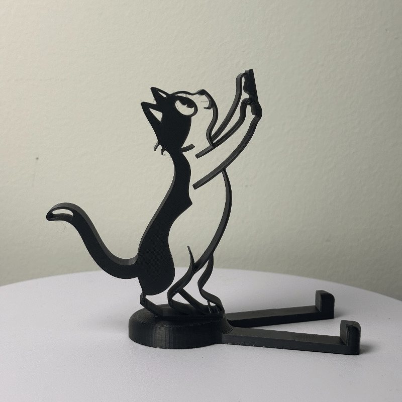 Abstract Hollow Line Cat Phone - đánh giá và giá Essential Tablet Accessories