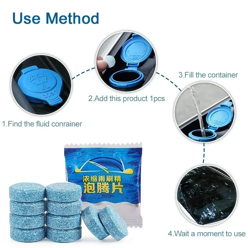2/100PCS Car Windshield Cleane - đánh giá và giá Tablet Car Accessories
