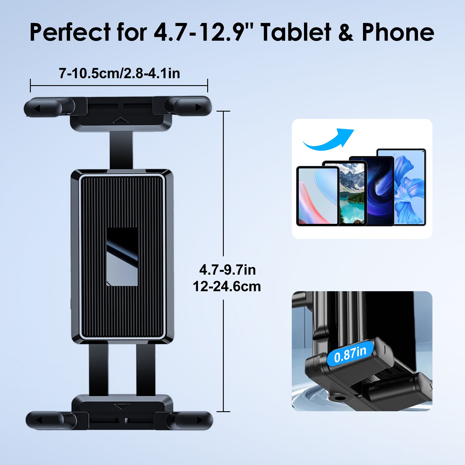 Tablet Mount for Truck Heavy D - đánh giá và giá Tablet Car Mount