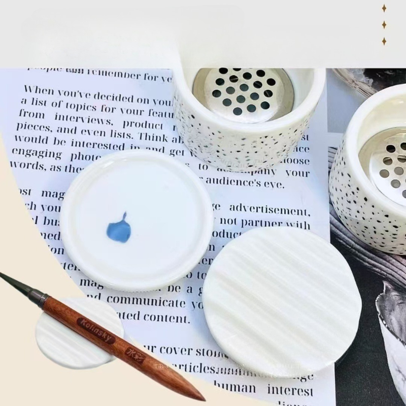 Ceramic Paint Brush Washer Cup - đánh giá và giá Case With Pencil Holder