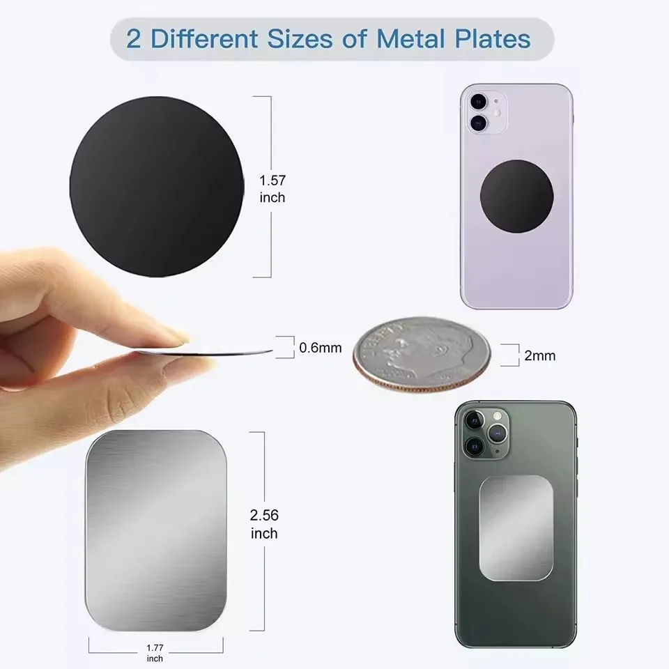 Metal Plate Disk For Magnetic  - đánh giá và giá Tablet Car Accessories