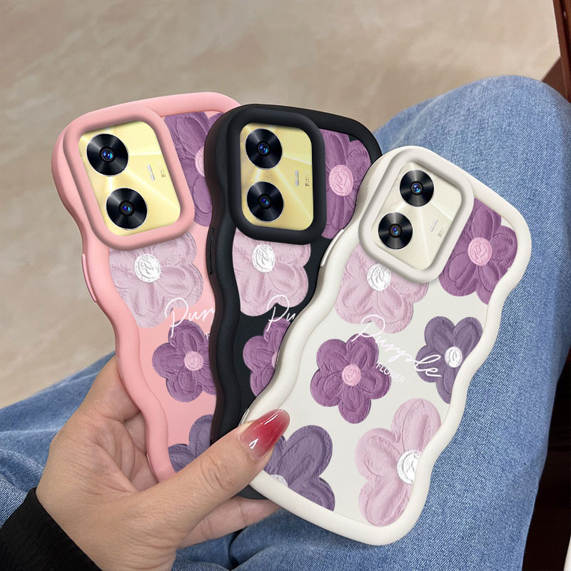 Realme C55 Pink and purple flo - đánh giá và giá Realme Note 50