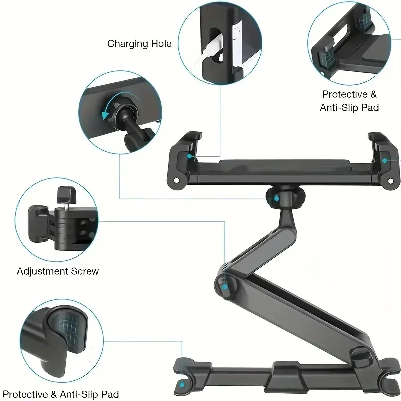 360 Degree Rotating Adjustable - đánh giá và giá Tablet Car Mount