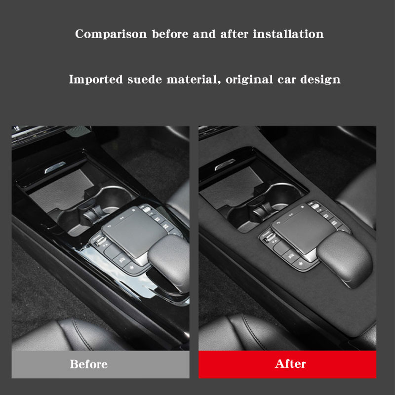 Car Center Console Suede Style - đánh giá và giá Tesla Tablet Accessories