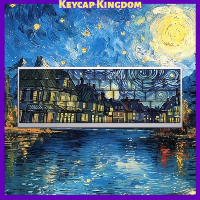 Van Gogh Starry Sky Theme Keyc - đánh giá và giá Tablet Gaming Accessories