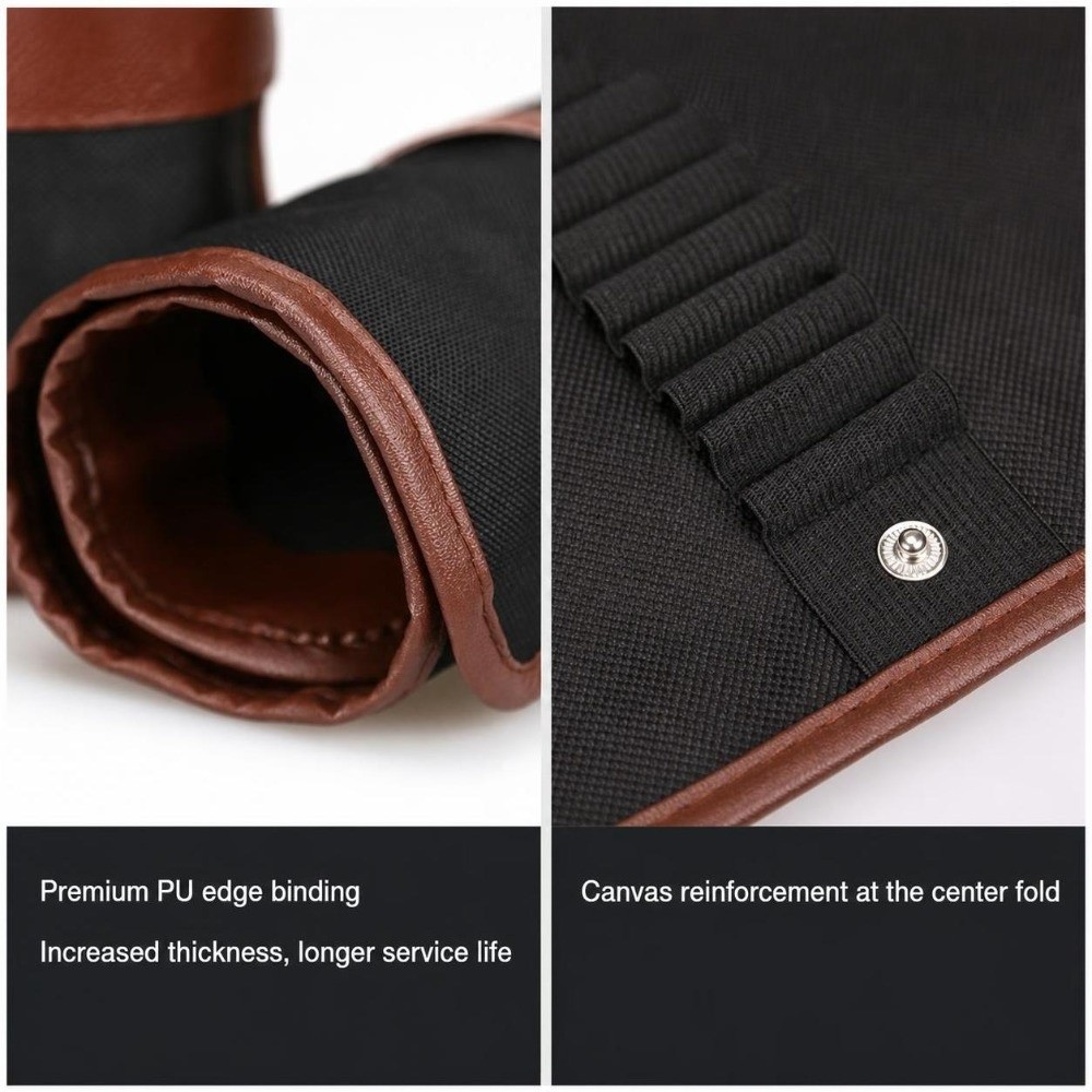 24/36/48/72 Slots Roll Up Penc - đánh giá và giá Case With Pencil Holder
