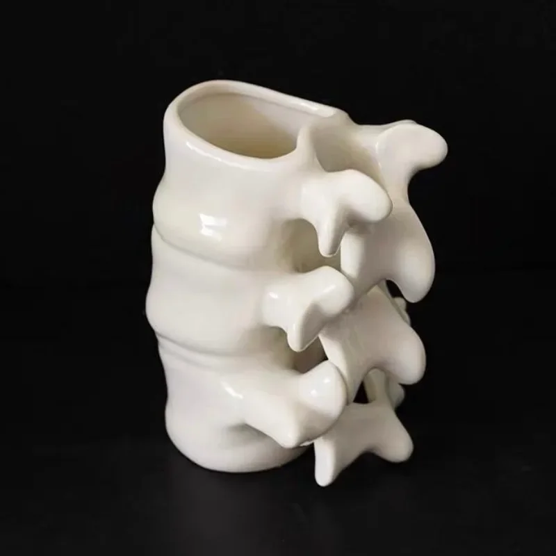 Creative Ceramic Spine Coffee  - đánh giá và giá Case With Pencil Holder