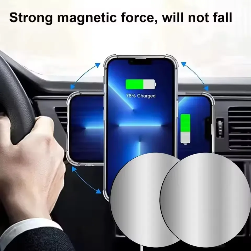 1-5PCS 8CM Magnetic Metal Plat - đánh giá và giá Tablet Car Accessories
