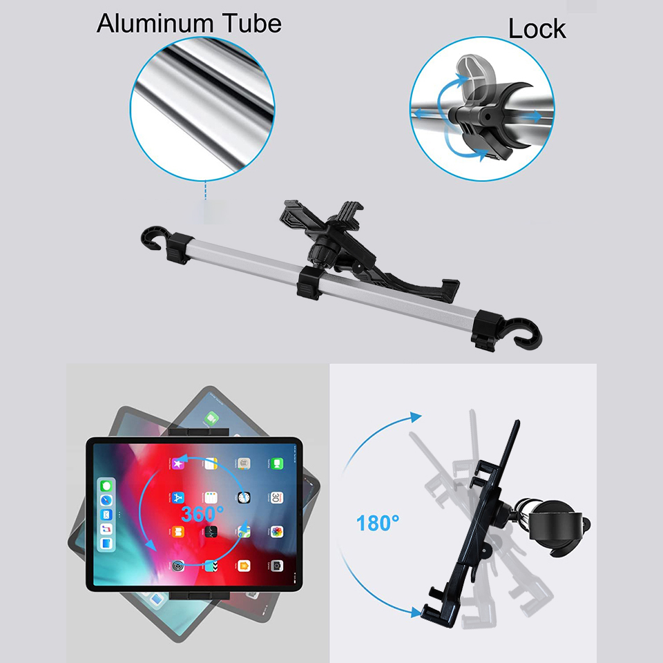 7-13inch Tablet Stand Holder i - đánh giá và giá Tablet Car Mount