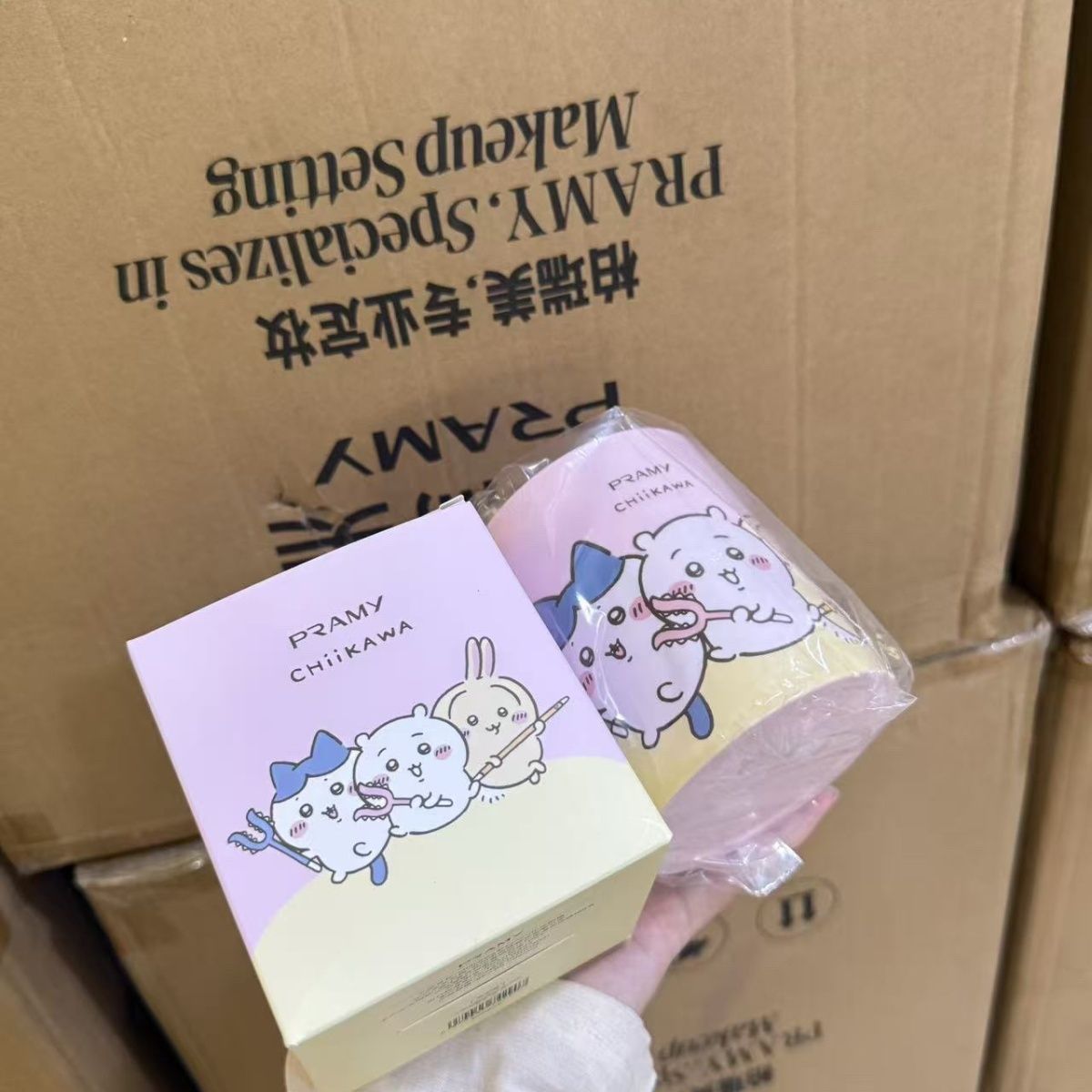 Chiikawa Co branded Makeup Bru - đánh giá và giá Case With Pencil Holder