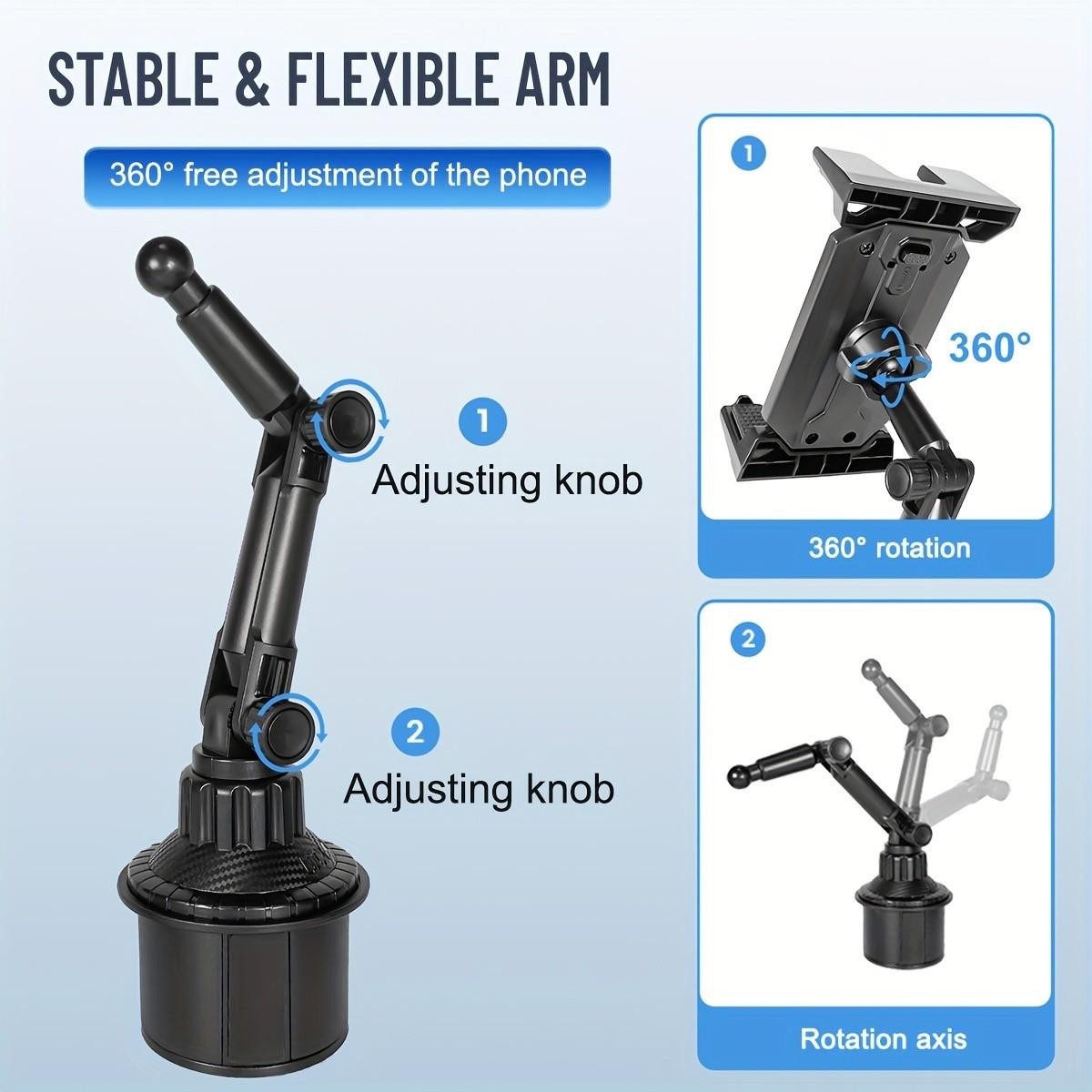 Cup Holder Tablet Mount& Phone - đánh giá và giá Tablet Car Mount
