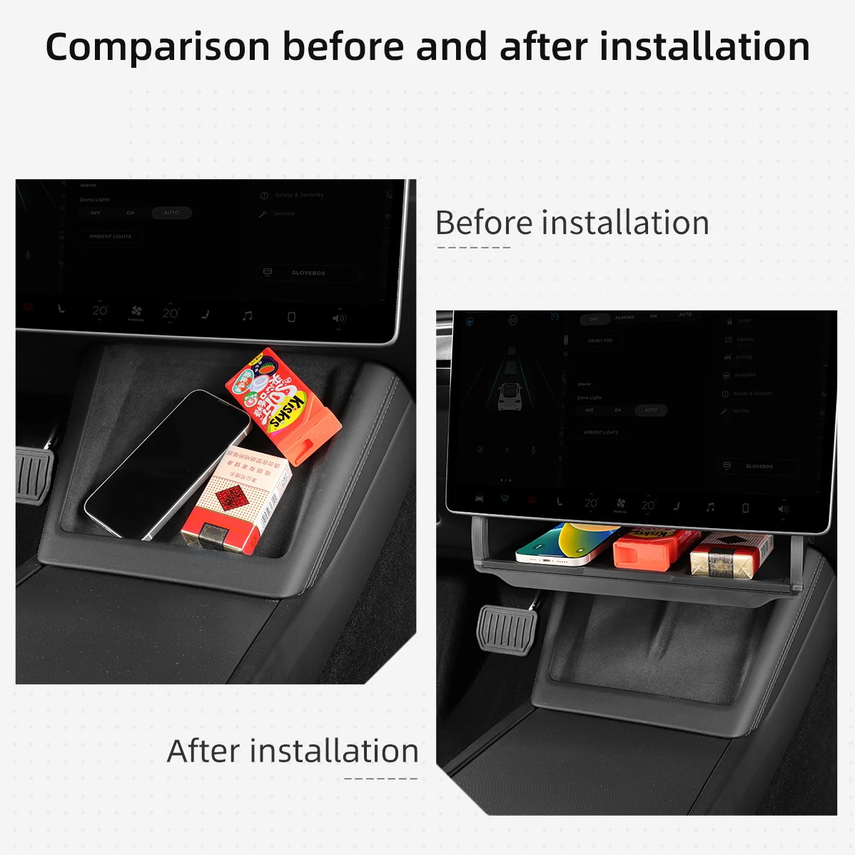 For Tesla Model Y Juniper 2025 - đánh giá và giá Tesla Tablet Accessories