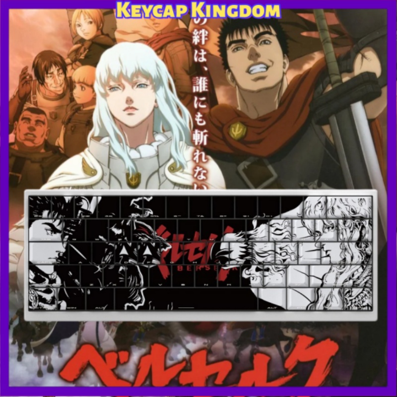 BERSERK Theme Anime Keycap 98  - đánh giá và giá Tablet Gaming Accessories