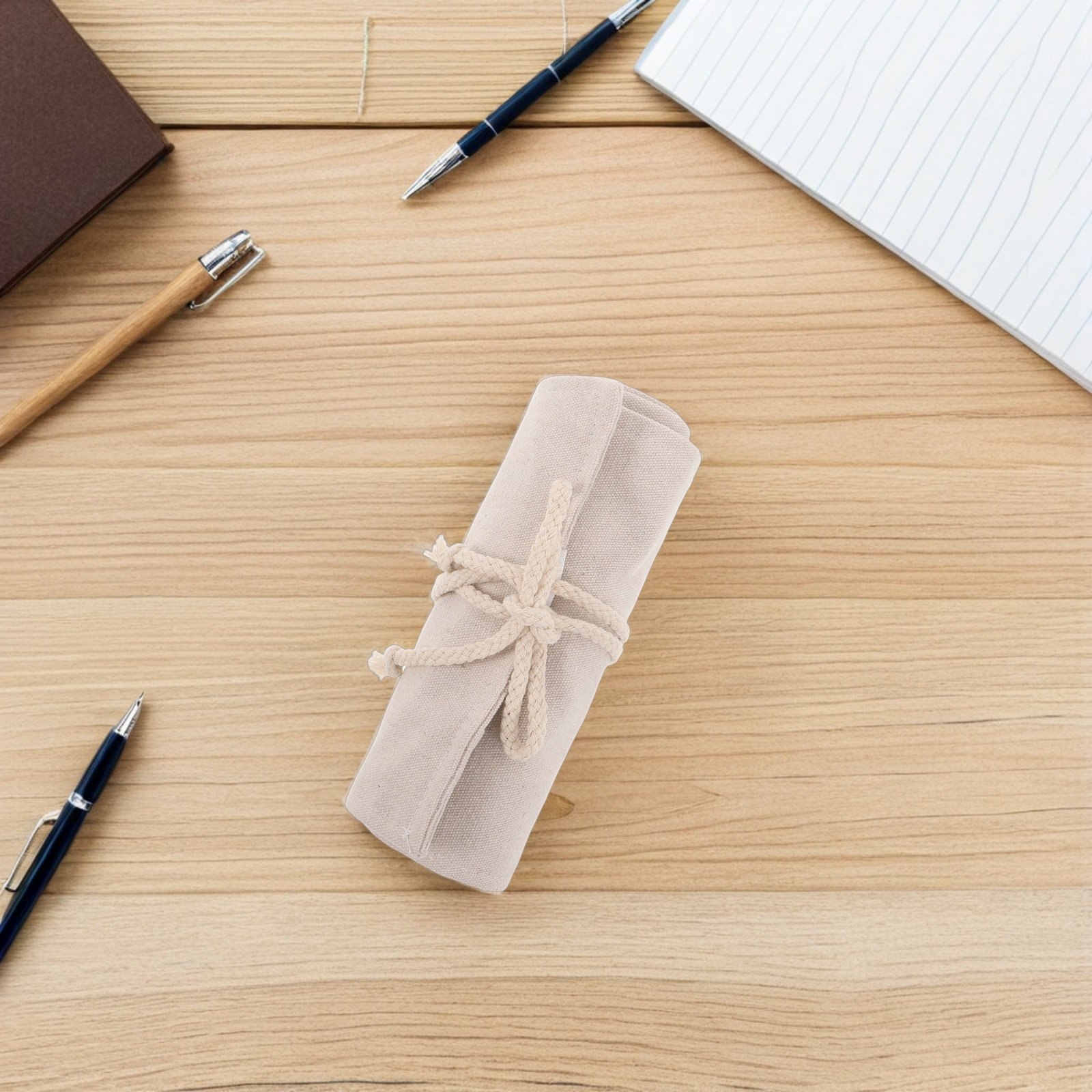 48 Slots Canvas Pencil Roll Up - đánh giá và giá Case With Pencil Holder
