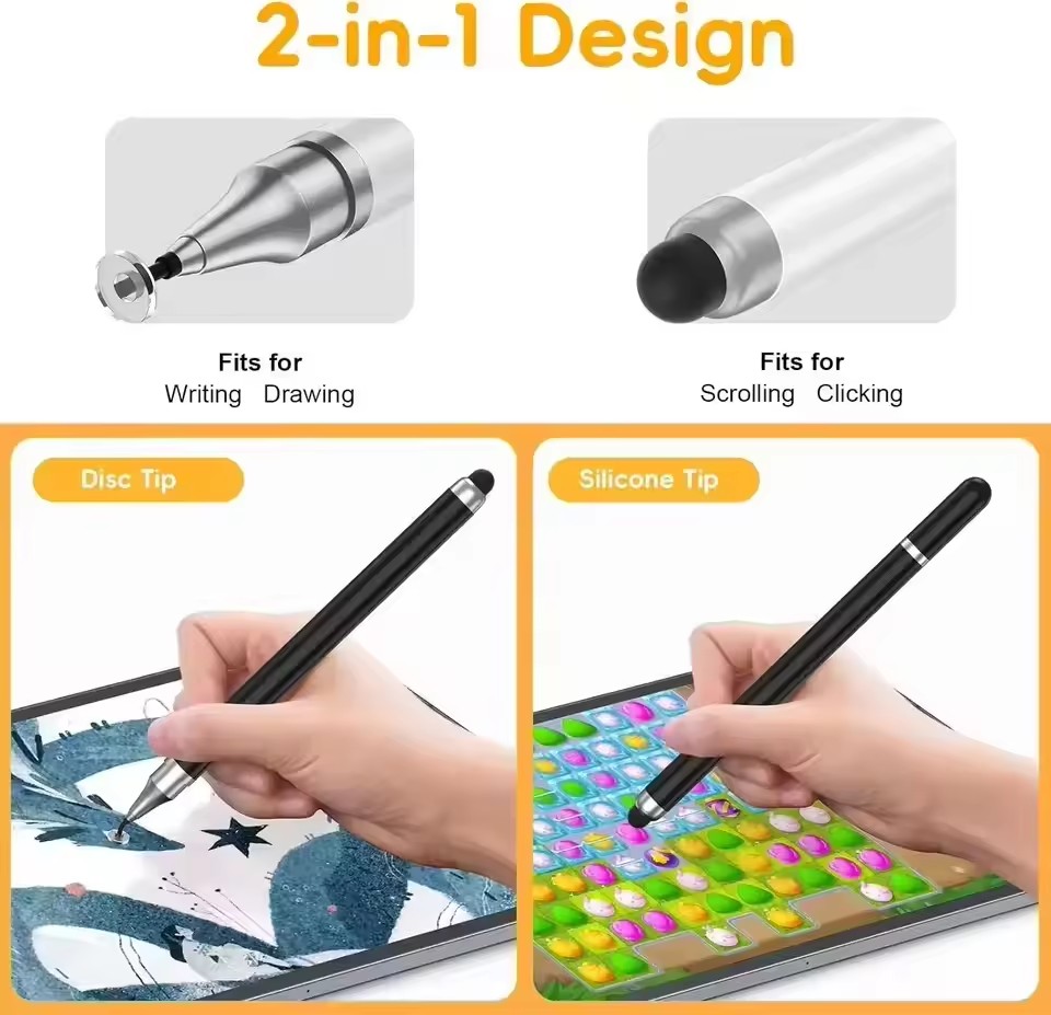 2 in 1 Universal Stylus Pen Fo - đánh giá và giá Essential Tablet Accessories