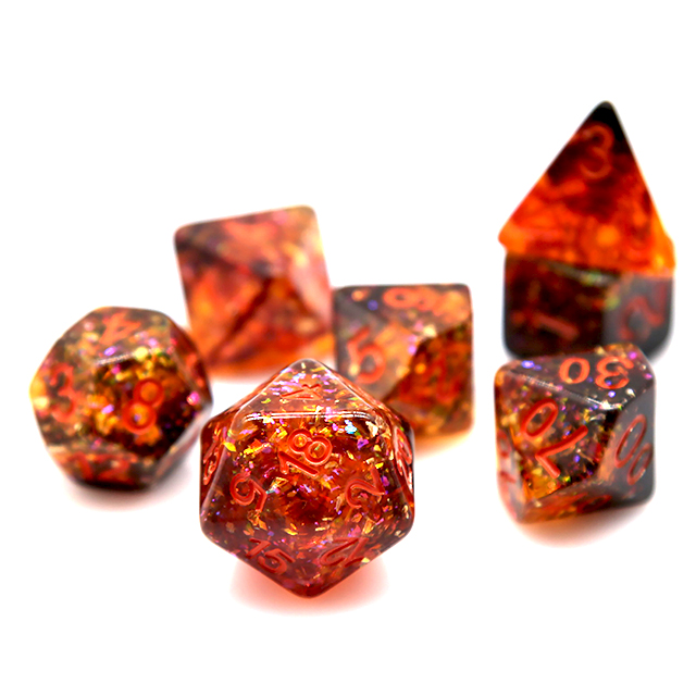 Fire Orange Confetti Resin Pol - đánh giá và giá Tablet Accessories Kit